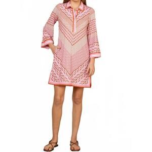 NEW HALE BOB benicia dress in red